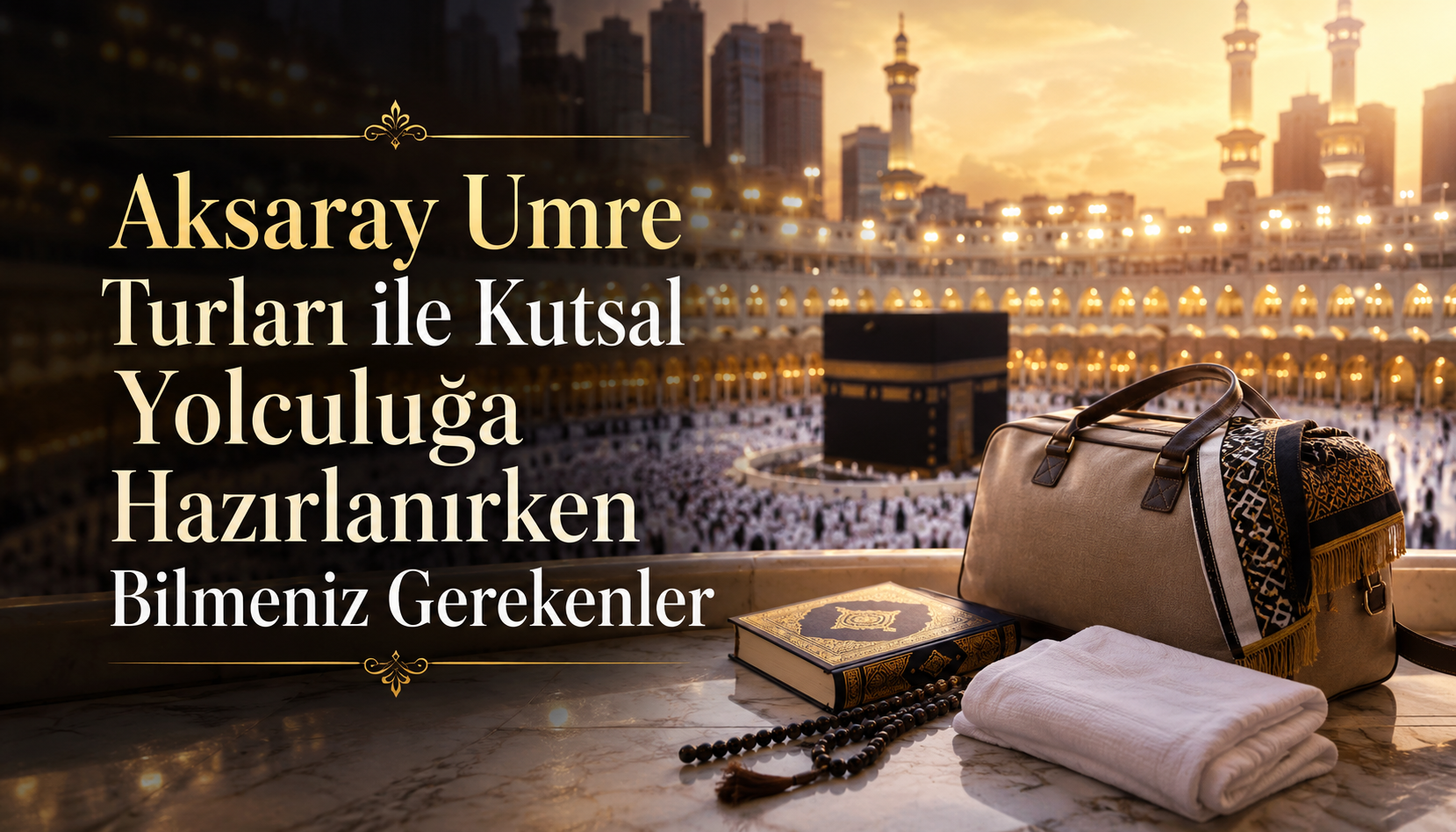 Aksaray Umre Turları ile Kutsal Yolculuğa Hazırlanırken Bilmeniz Gerekenler